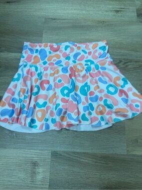 NEST Fragrances Multicolor Abstract Circle Skater Skirt